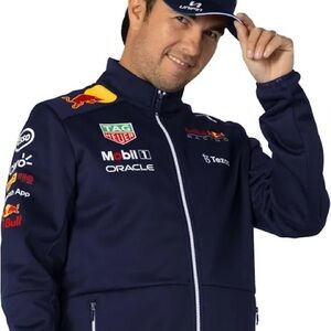 Men's Red Bull Racing Team Softshell Jacket 2022 Size XS